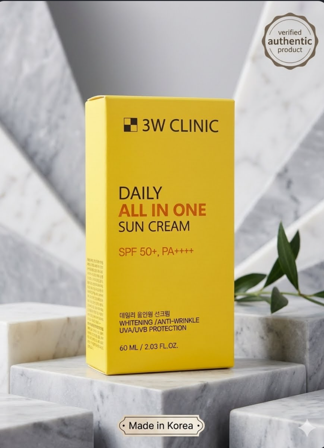 3w Clinic Daily All in One Sun Cream SPF50 60ml