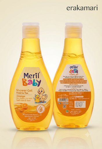 Meril Baby Shower Gel Head to toe 200ML