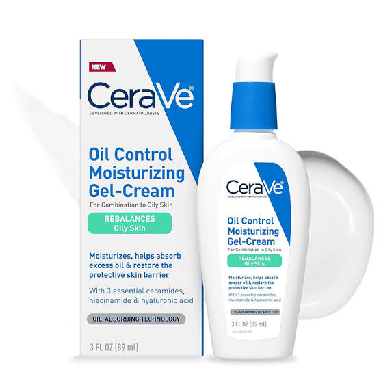 CeraVe Oil Control Moisturizing Gel Cream For Combination to Oily Skin 60ml