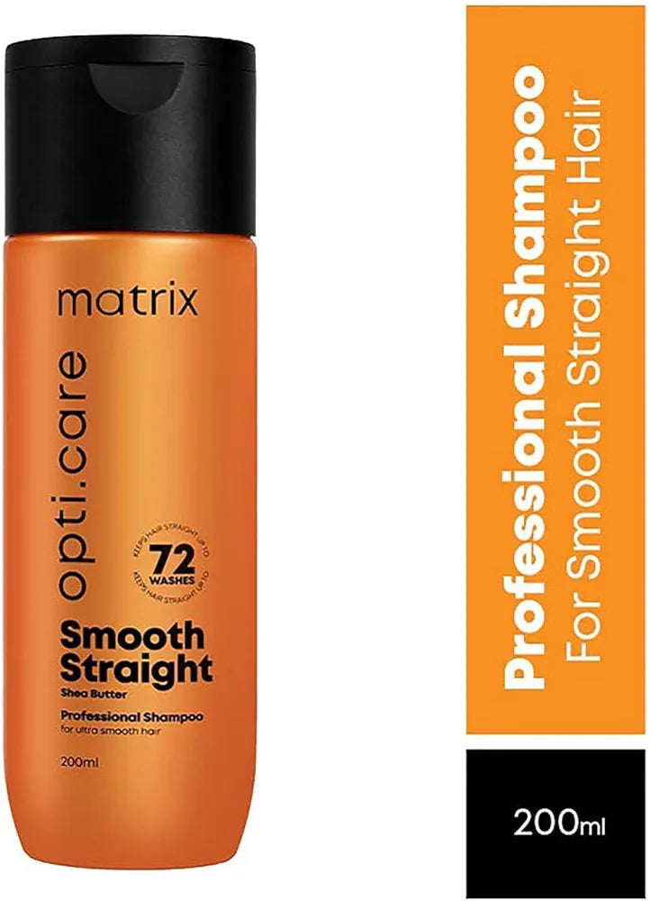 Matrix Optic Care Smooth Straight Shea Butter Shampoo 200ml