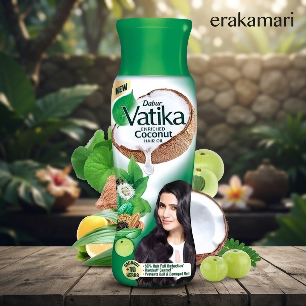Dabur Vatika Enriched Coconut Hair Oil 150ML (India)