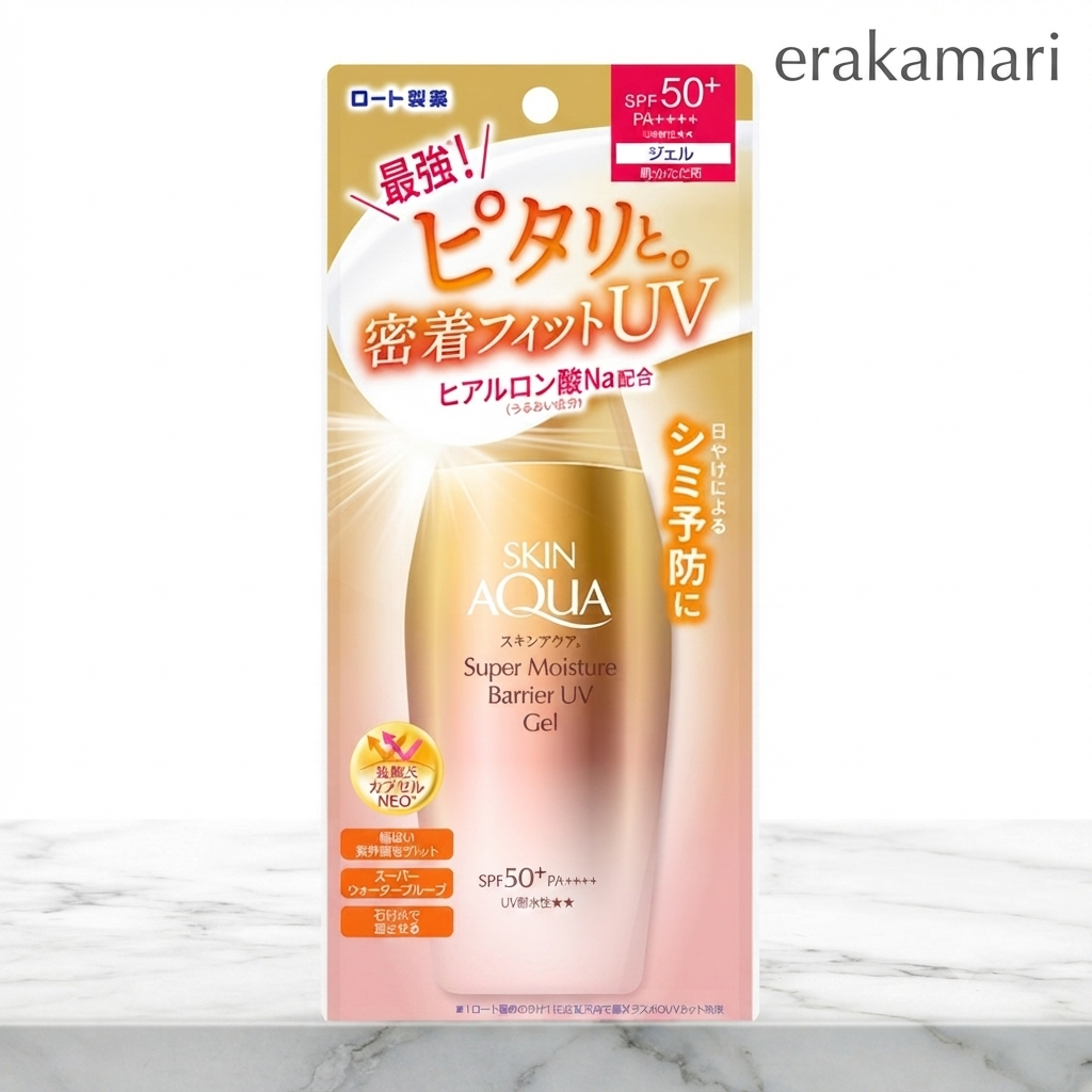 Rohto Skin Aqua Super Moisture Barrier UV Gel (SPF50+ PA++++, 100g)