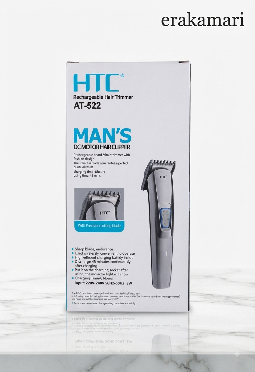 HTC Rechargeable Hair Trimmer AT-522