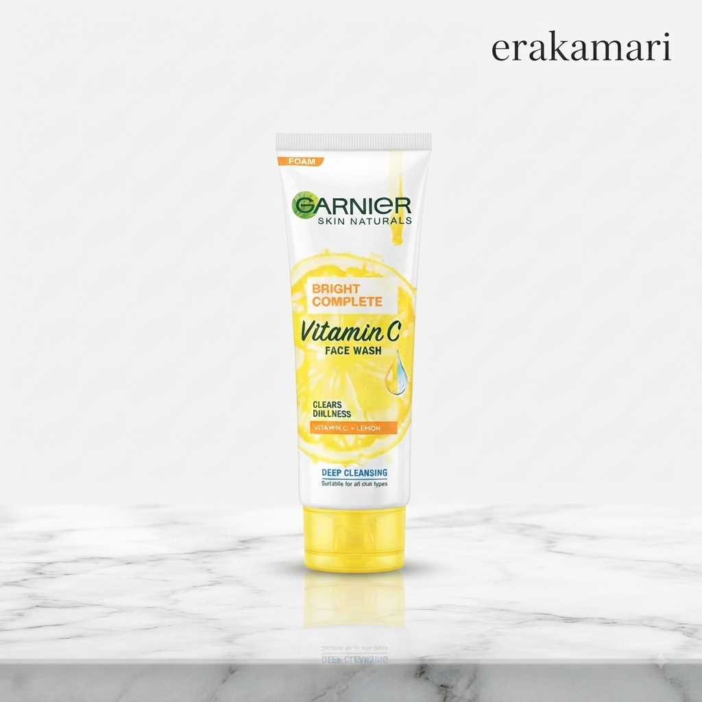 Garnier Bright Complete Vitamin C Face Wash 50g