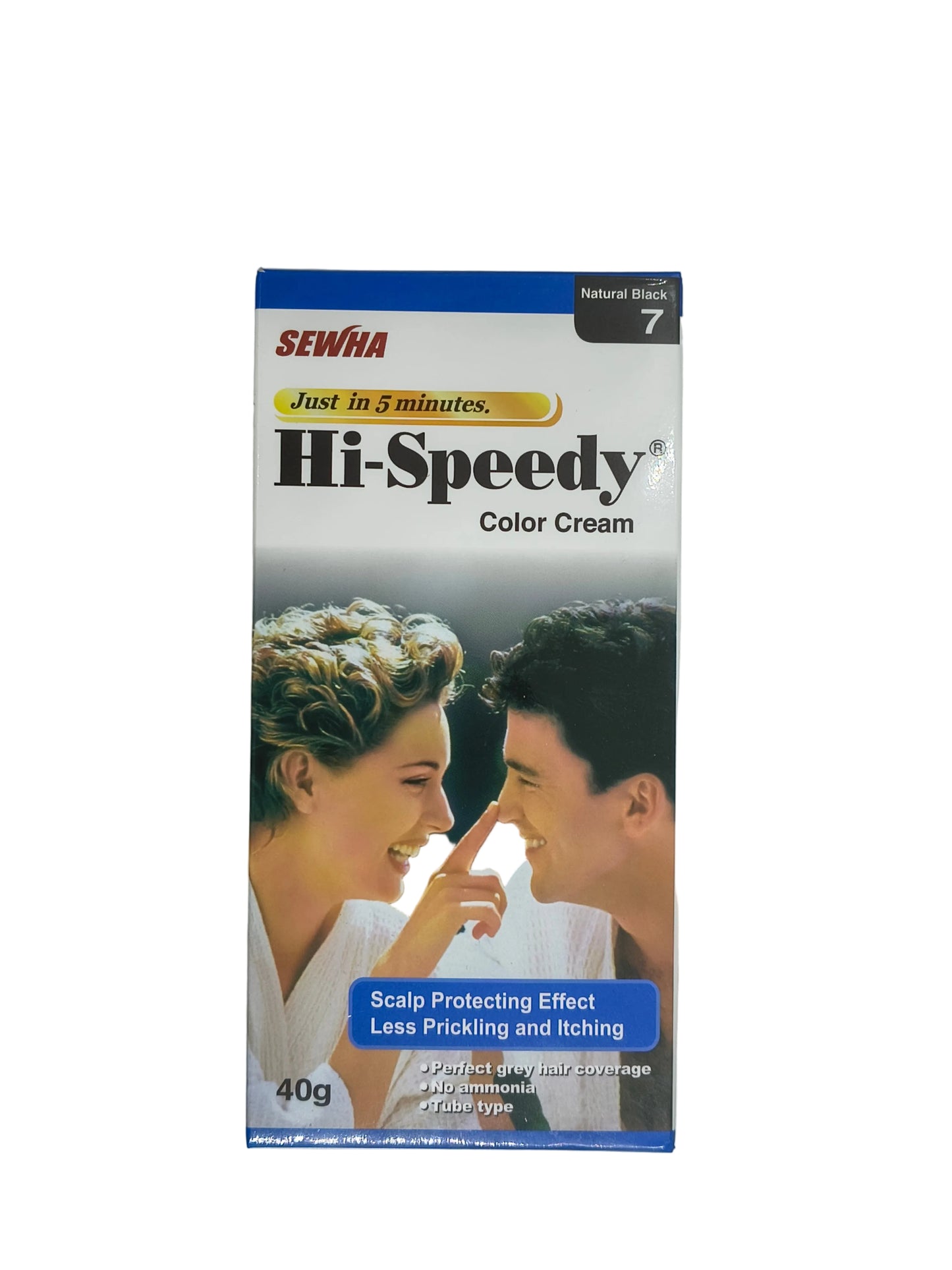 Hi-Speedy Hair Colour Cream 40gm (Black)