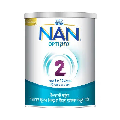 Nestle Nan Optipro 2 Formula Milk Powder (6 M+)
400 gm