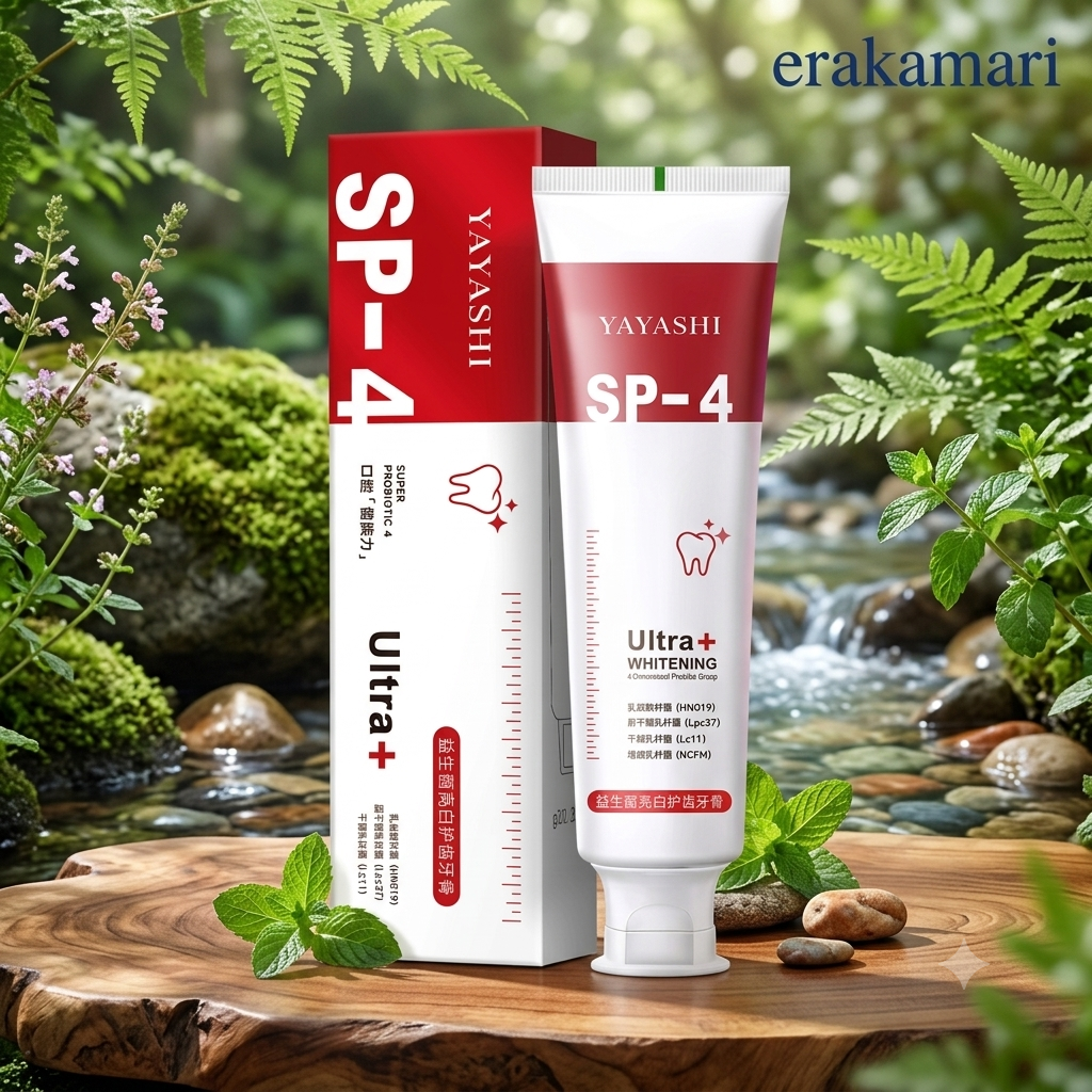 Yayashi SP-4 Probiotic Ultra+ Whitening Toothpaste, a 120ml