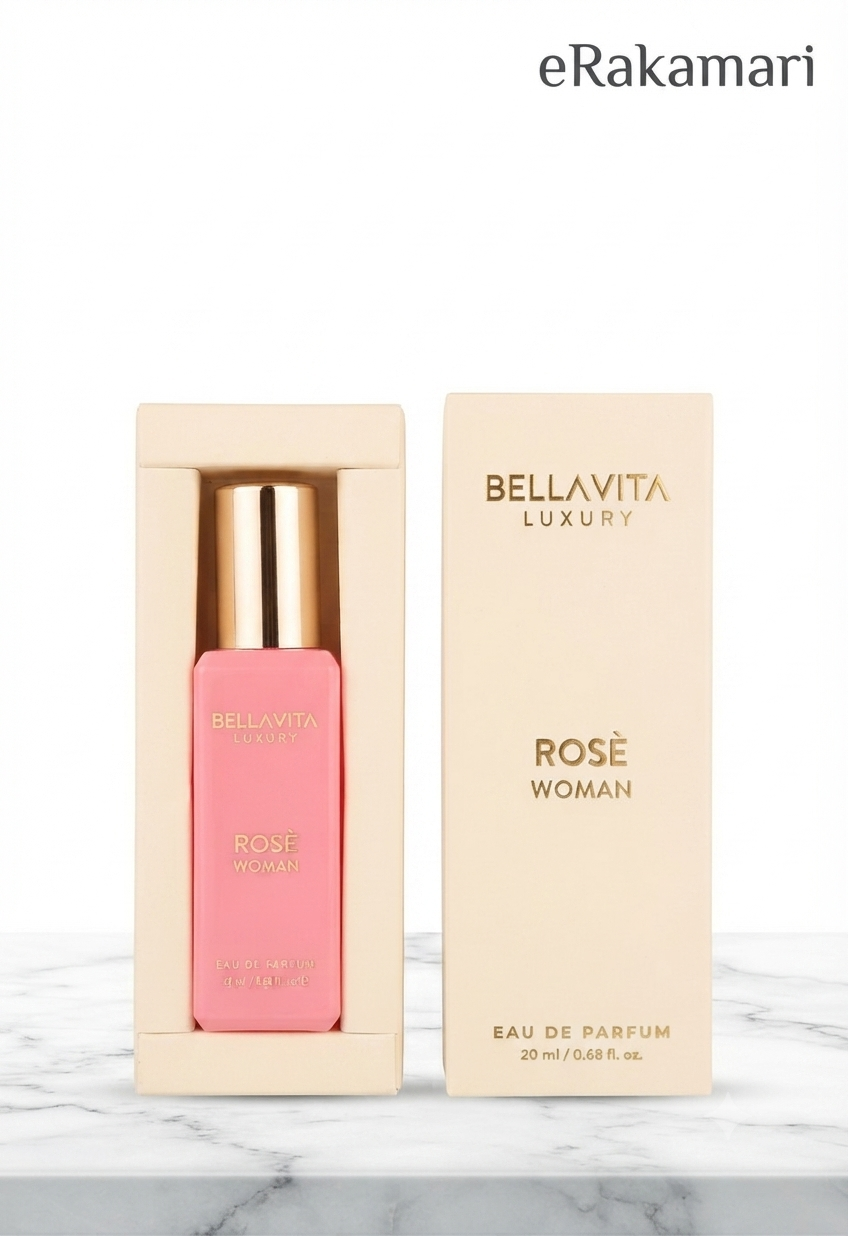 Bellavita Perfume 20ml (Rose Woman)