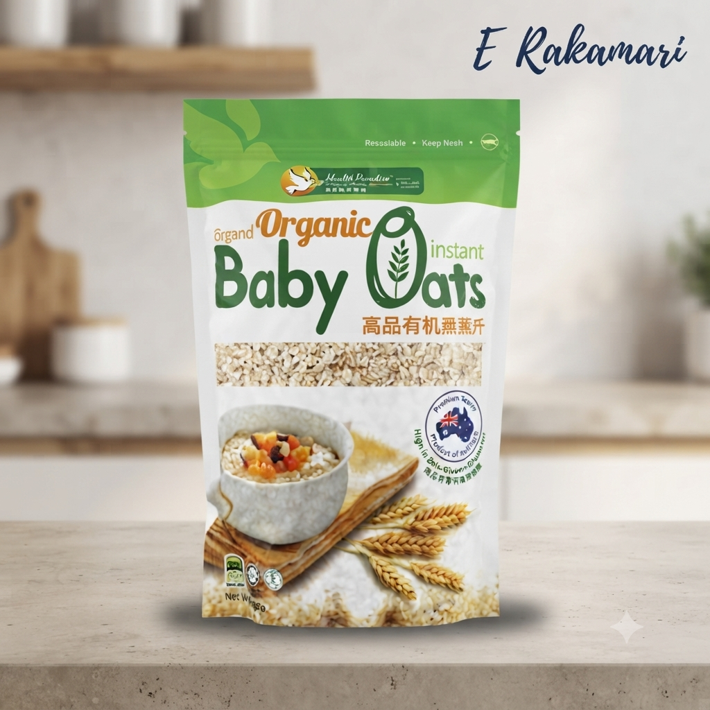 Health paradise Organic Baby Oats 500g