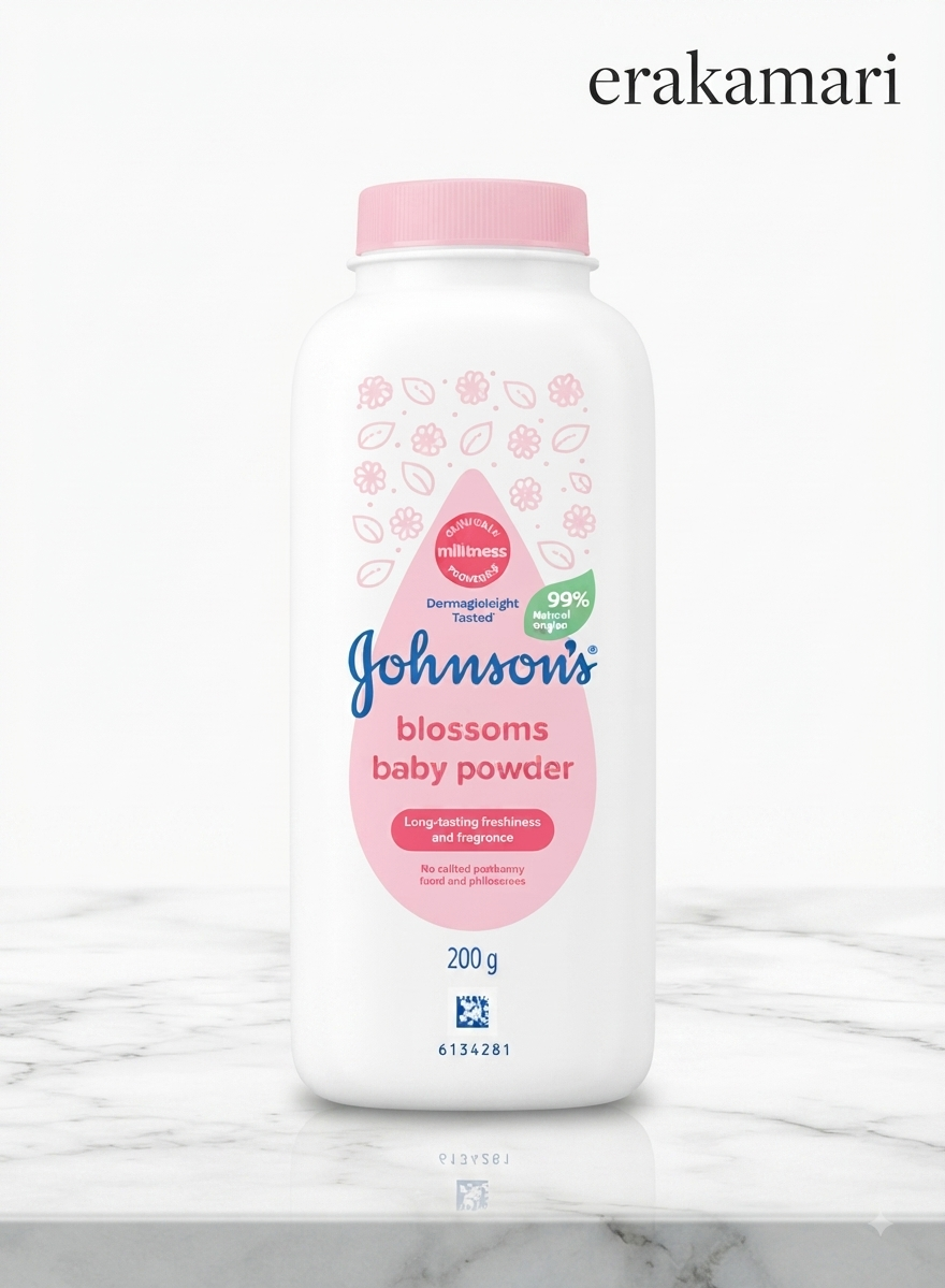 Johnson's Blossoms Cornstarch Baby Powder (200g)