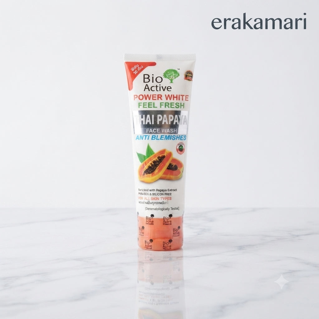 Bio Active Power White Feel Fresh Thai Papaya Face Wash 70ml