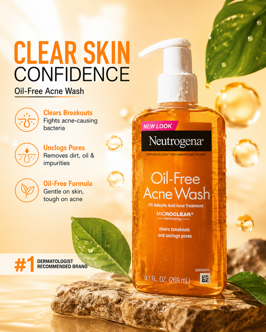 Neutrogena Oil Free Acne Wash 269ml