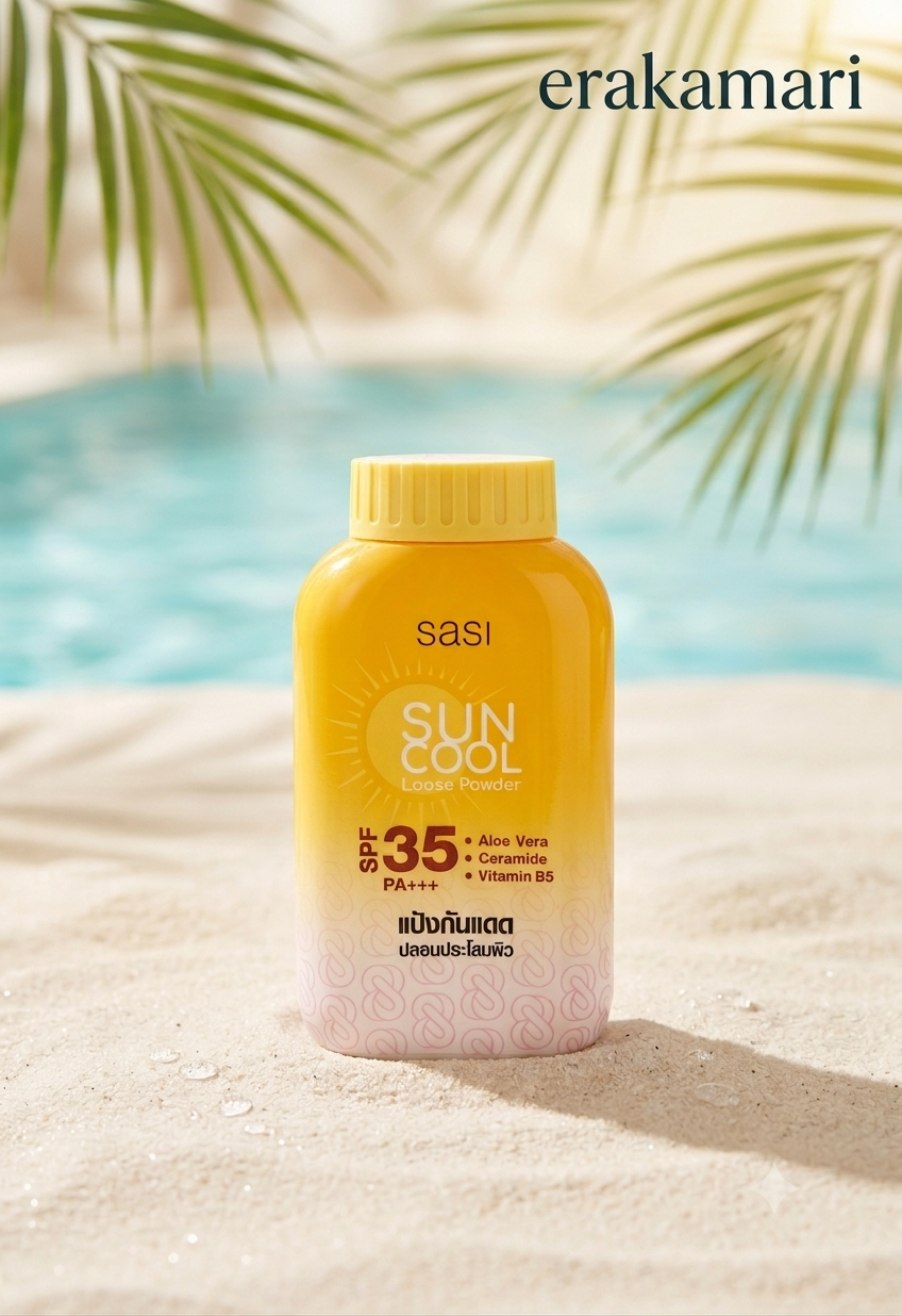 Sasi Sun Cool Loose Powder SPF35 PA+++ 50gm
