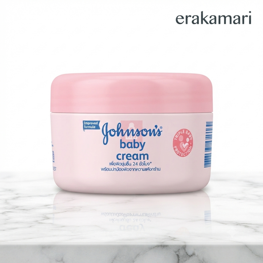 Johnson's Baby Cream pink Intense moisturization 100 gm (Thailand)