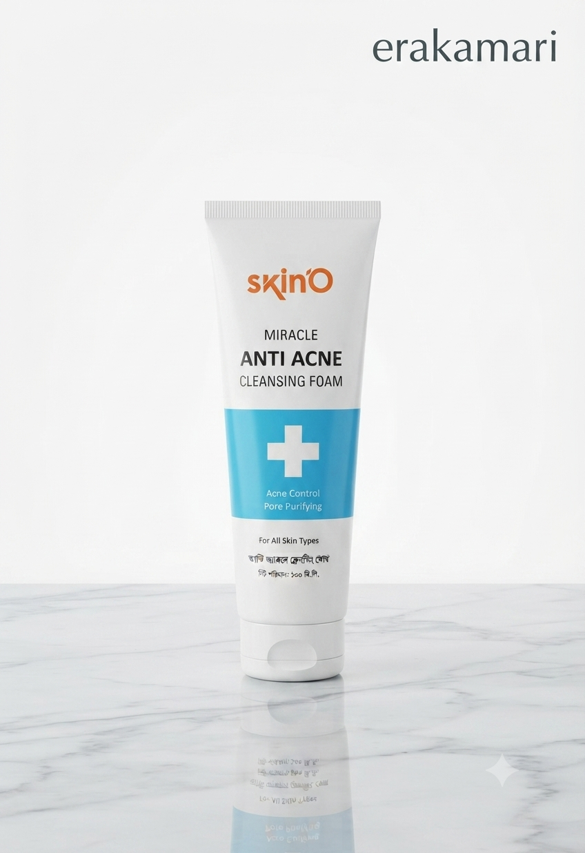 Skin'O Miracle Anti Acne Cleansing Foam 100ml