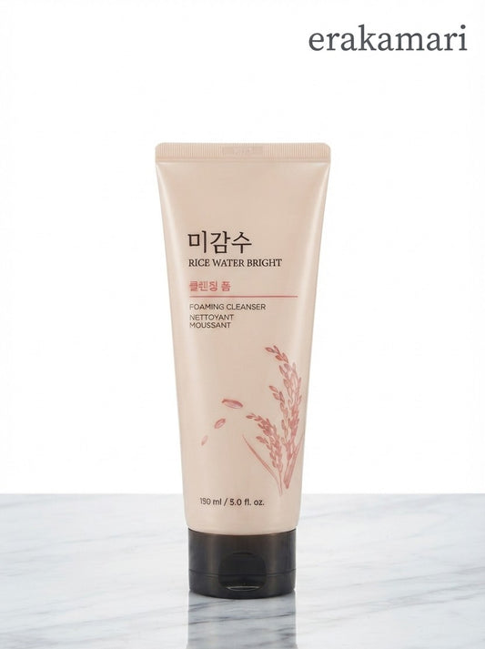 Rice Water Bright Foaming Cleanser (The Face Shop)Koria