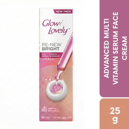 Glow & Lovely Re- New Bright Multy Vitamin Serum Cream 25G