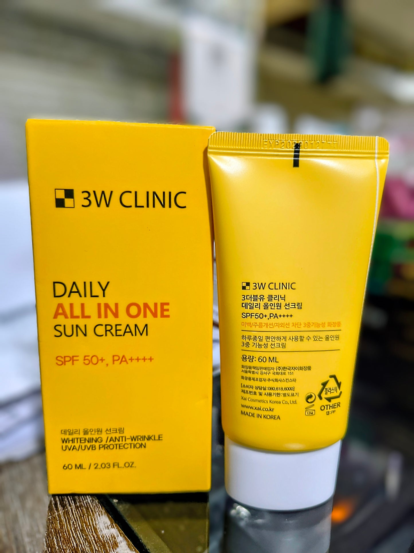 3w Clinic Daily All in One Sun Cream SPF50 60ml