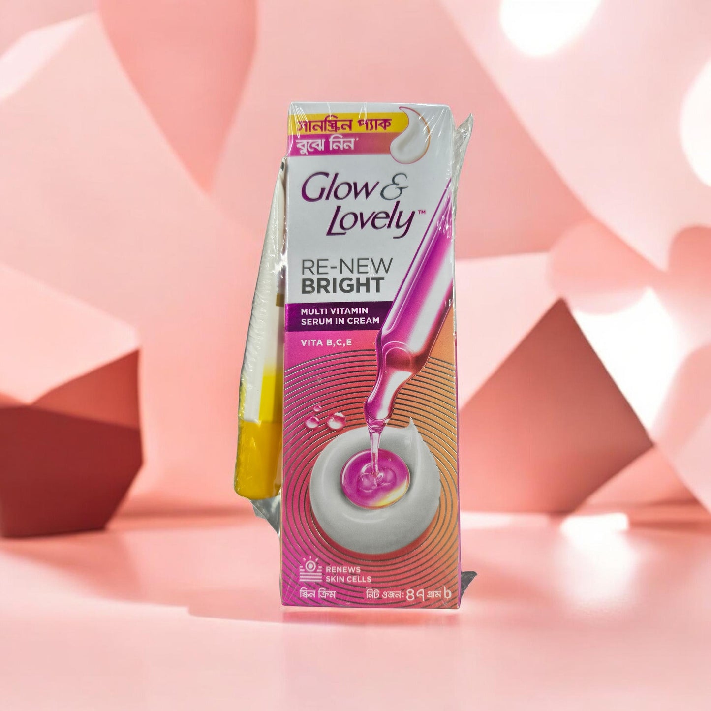 Glow & Lovely Re- New Bright Multy Vitamin Serum Cream 47gm BD