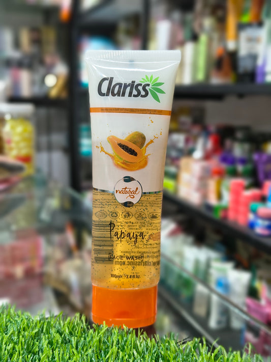 Clariss Natural Papaya Face Wash 100ML