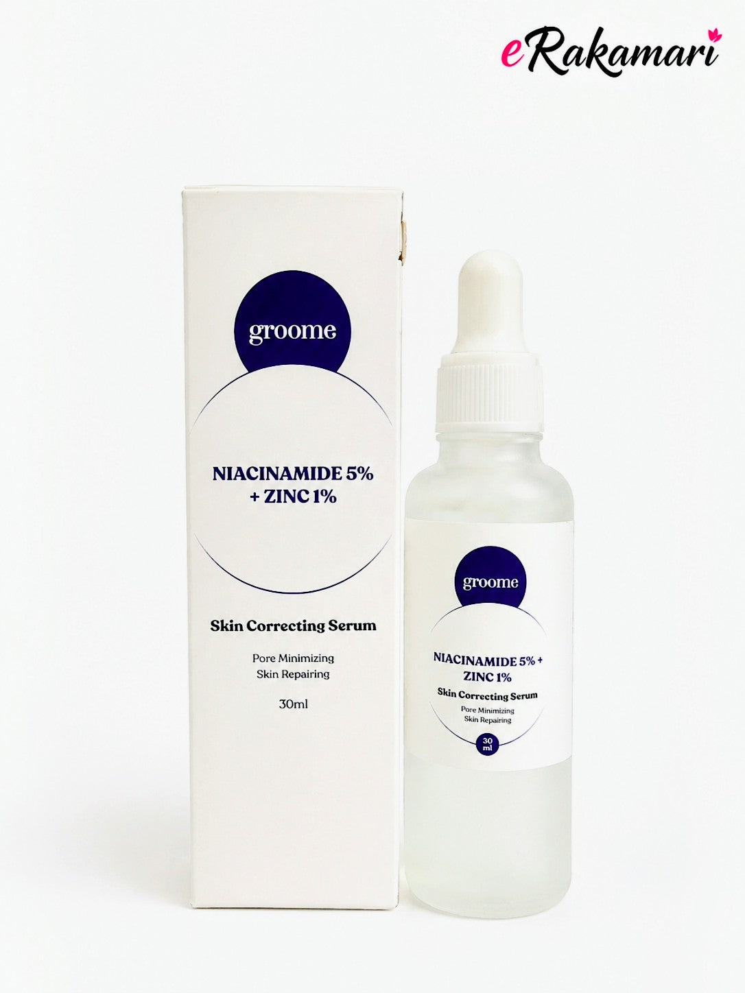 Groome Niacinamide Serum 5% +Zinc 1% 30ml