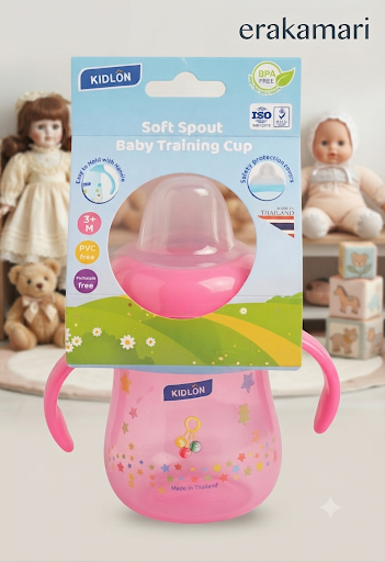 KIDLON SOFT SPOUT DRINKING CUP (mum pot)