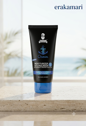 Muuchstac Ocean Moisturizer & Sunscreen SPF-18 For Men 45ML