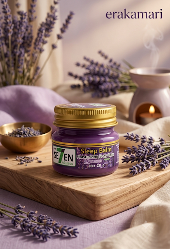 Green Seven Lavender Sleep Balm Moisturizing Herb Massage -20gm
