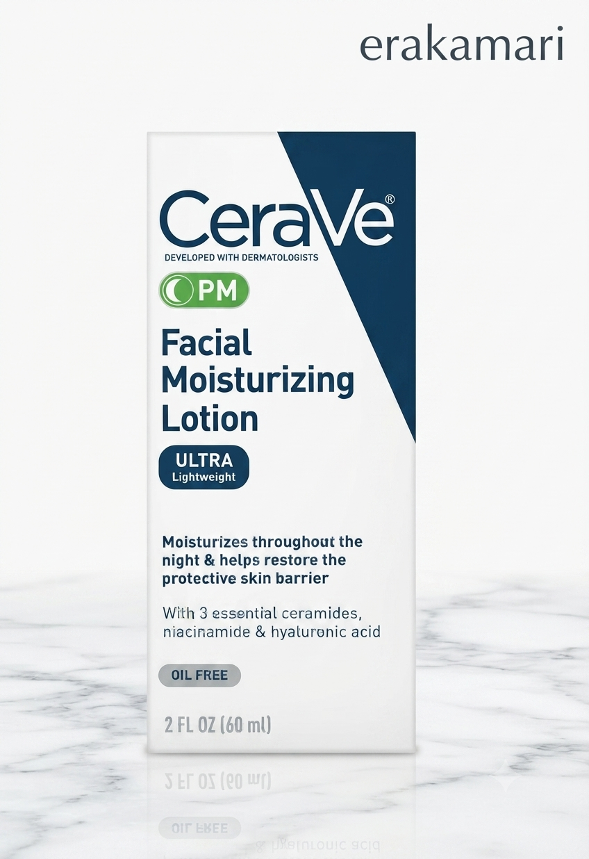CeraVe PM Facial Moisturising Lotion SPF30+ PA+++ (60ml)