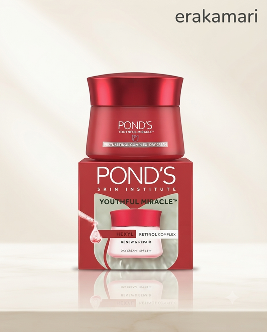Ponds Youthful Miracle Hexyl Retinol Complex Renew & Repair Day Cream 35g