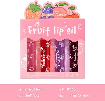 Dragon Ranee 4 in 1 Fruit Lip Oil (1pc)