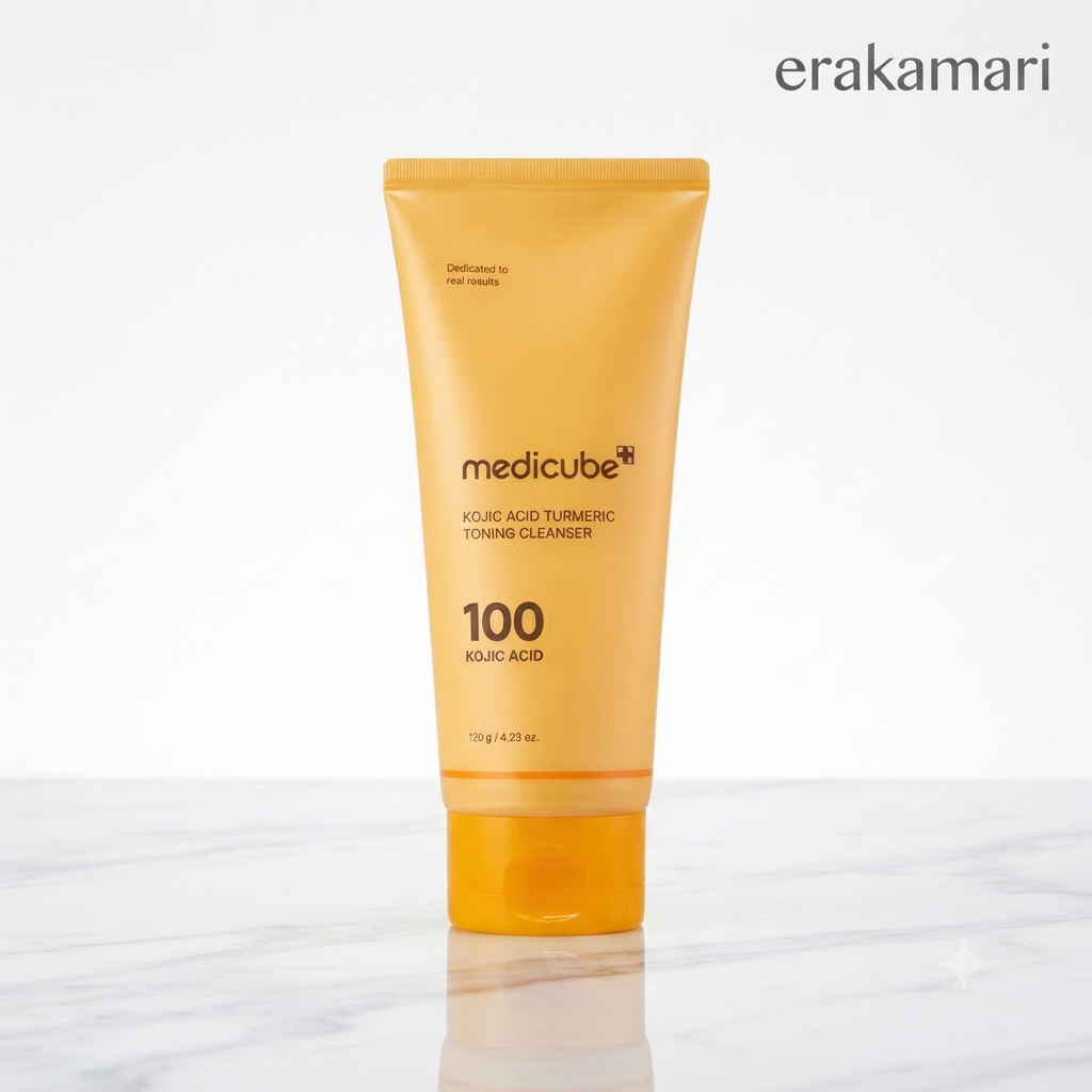 Medicube Kojic Acid Turmeric Toning Cleanser 120g