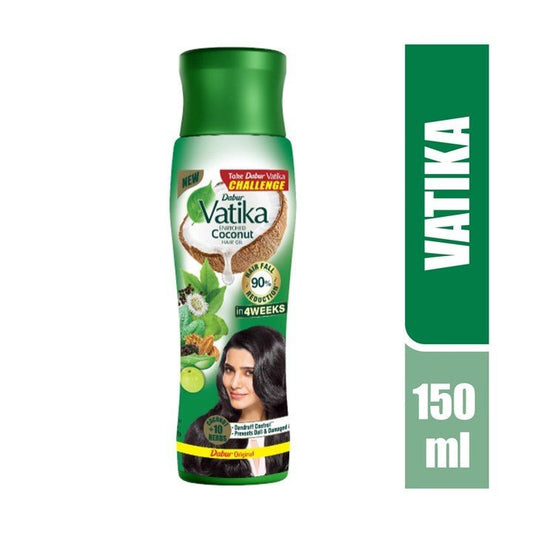 Dabur Vatika Enriched Coconut Hair Oil 150ml BD