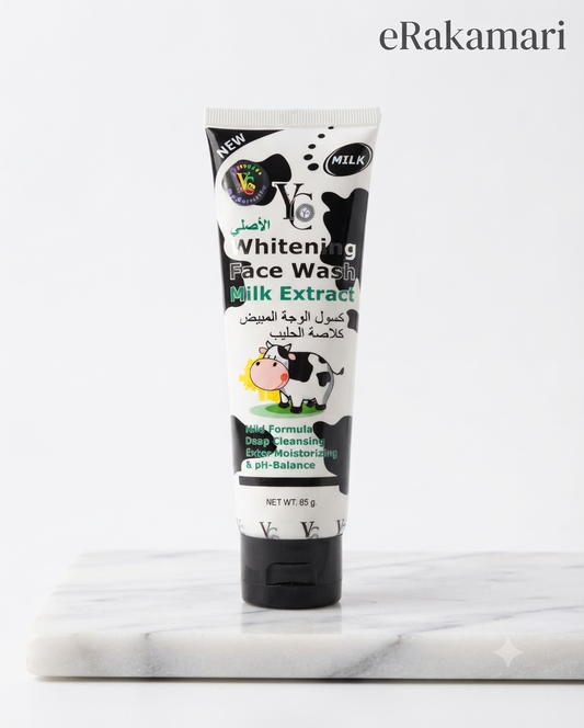 YC Whitening Face Wash with Milk Extract 85g