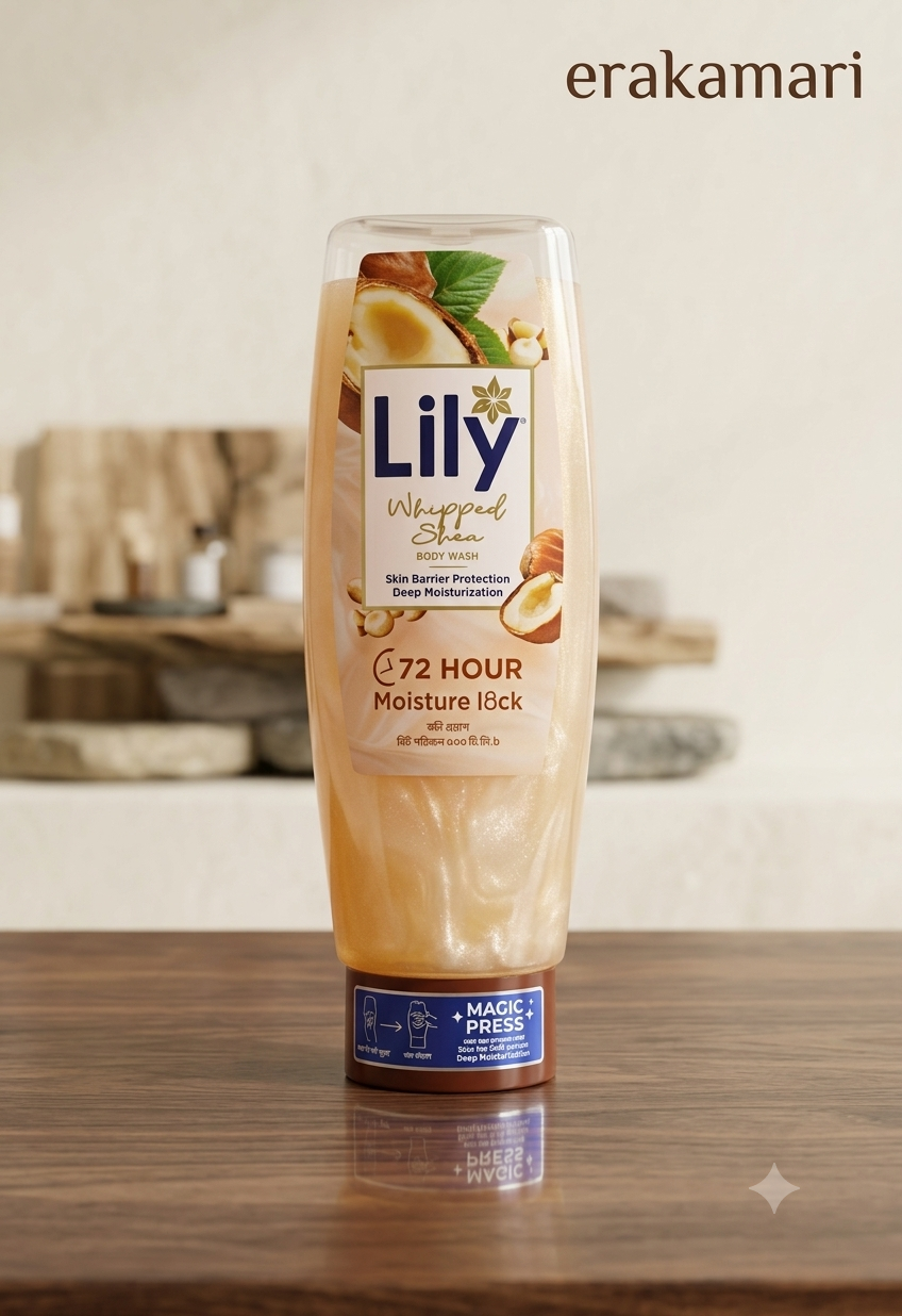 LILY Whipped Shea Body Wash
500 ml