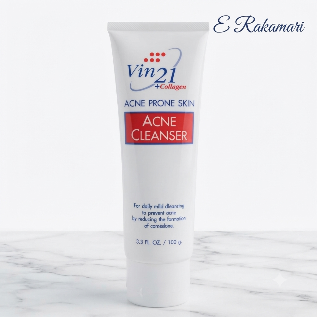 Vin21 Acne Prone Skin Acne Cleanser 100g