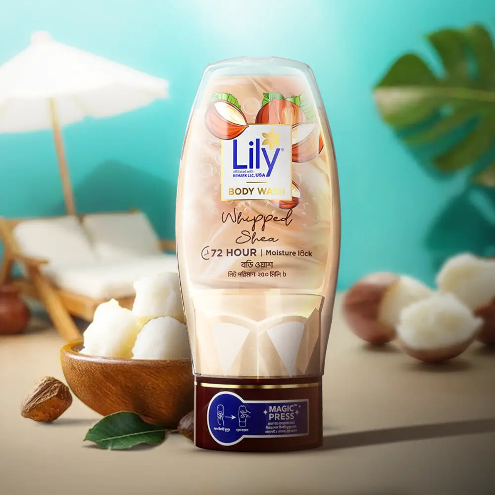 Lily Whipped Shea Body Wash-250 ml