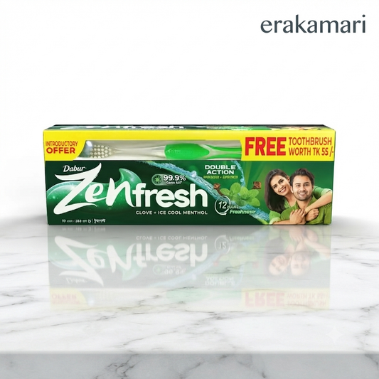 Dabur Zenfresh Clove+Icecool Menthol Toothpaste 145 gm
