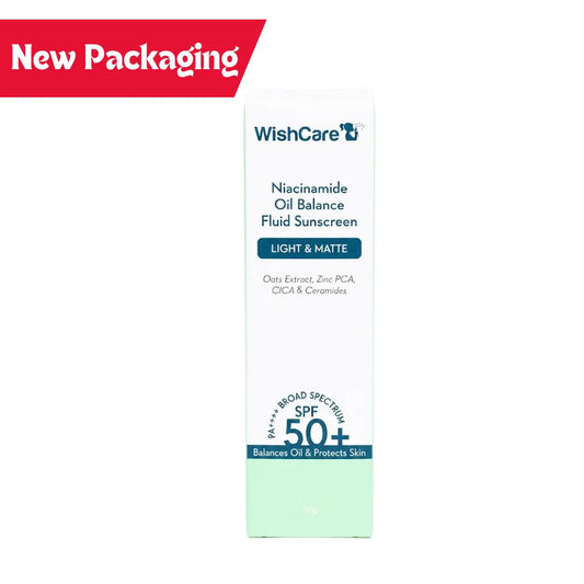 WishCare Niacinamide Oil Balance Fluid Sunscreen 50g