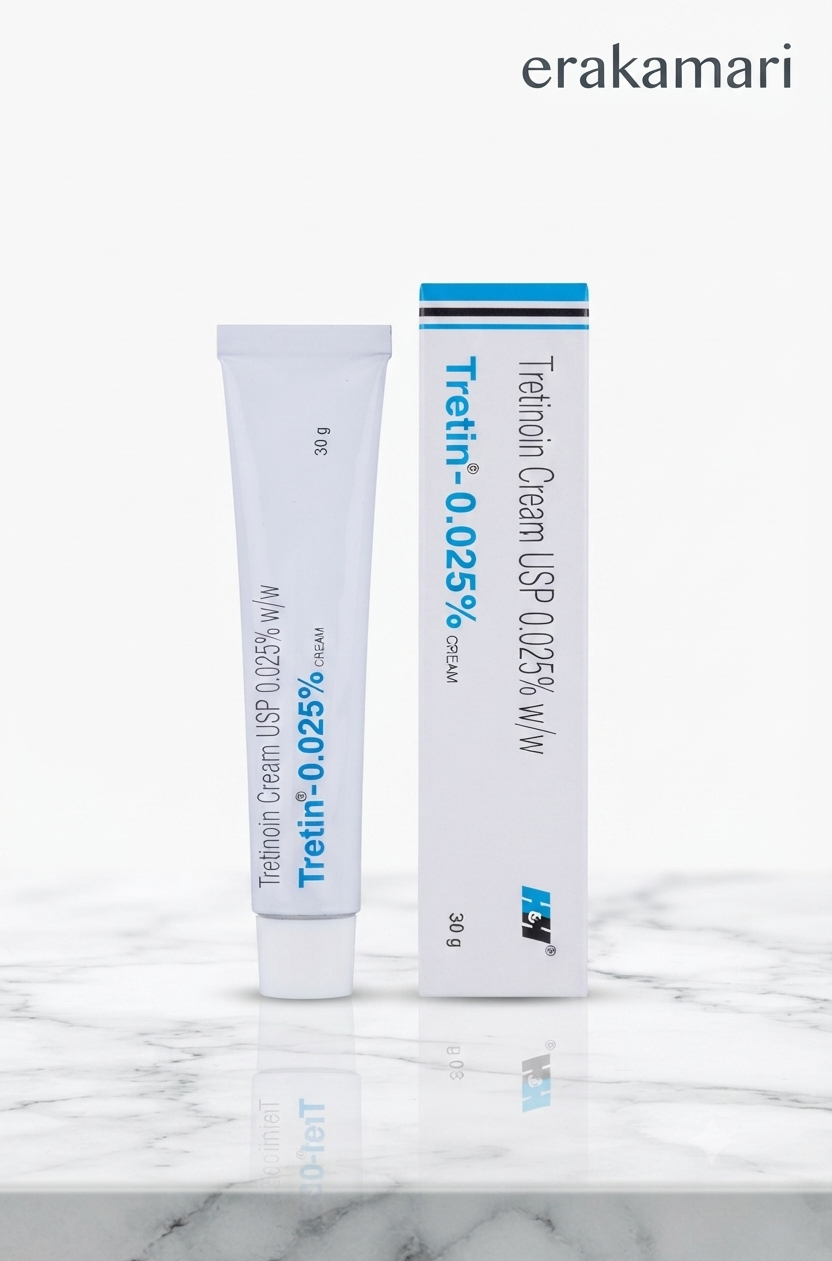 Tretin Cream 0.025% w/w (Tretinoin) - 30g