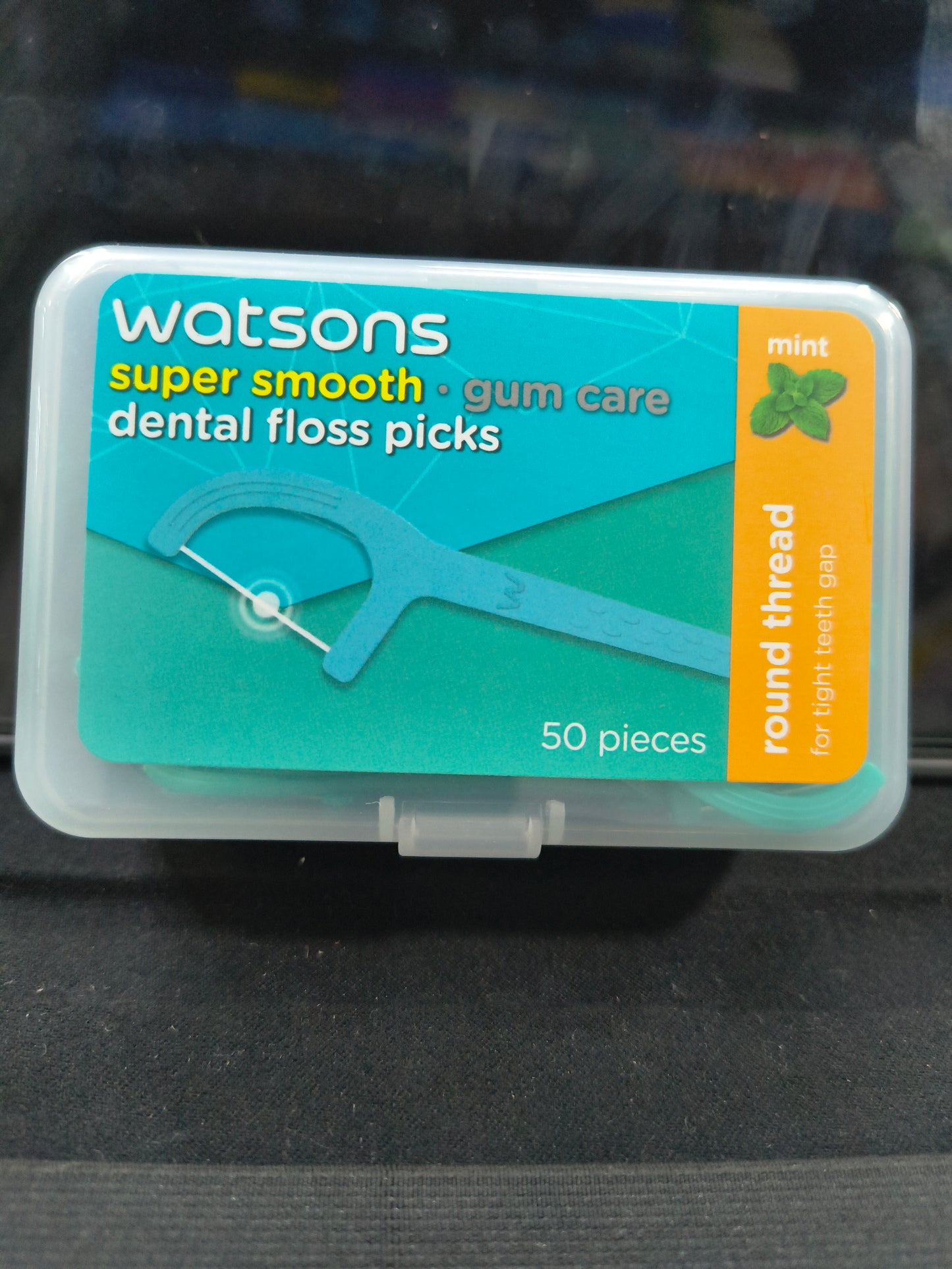 Watsons super Smooth Gum Care Dental Floss Picks 50pieces