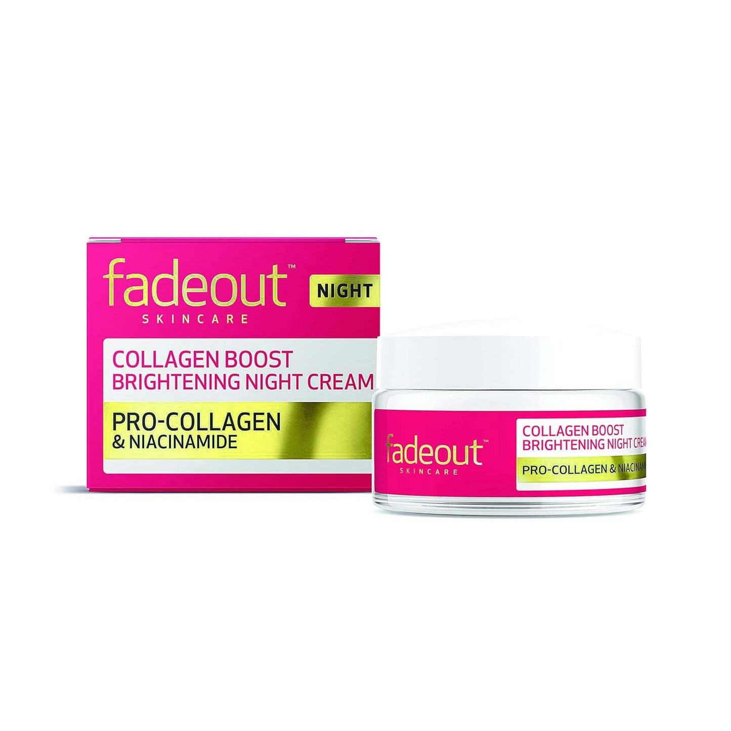 Fadeout Collagen Boost Whitening Night Cream(50ml)