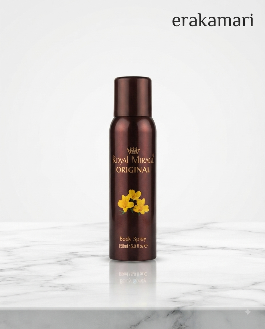 Royal Mirage Original Refreshing Perfumed Body Spray (150ml)