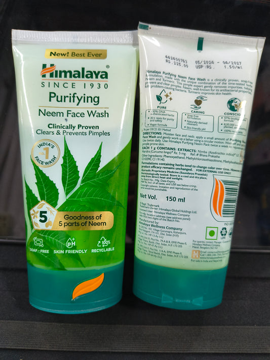 Himalaya Neem face wash 150gm India