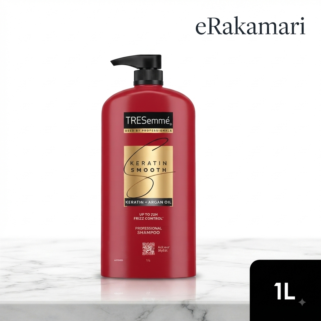 TRESemmé Keratin Smooth+Shampoo 1000ml (1 Liter)