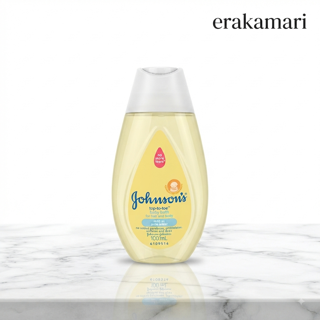 Johnson's Top-to-Toe Hair & Body Baby Bath (100ml)