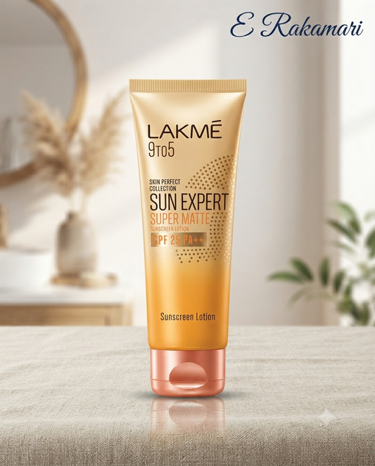 Lakmé 9to5 Sun Expert Super Matte Sunscreen Lotion with SPF 25 PA++ 100ML