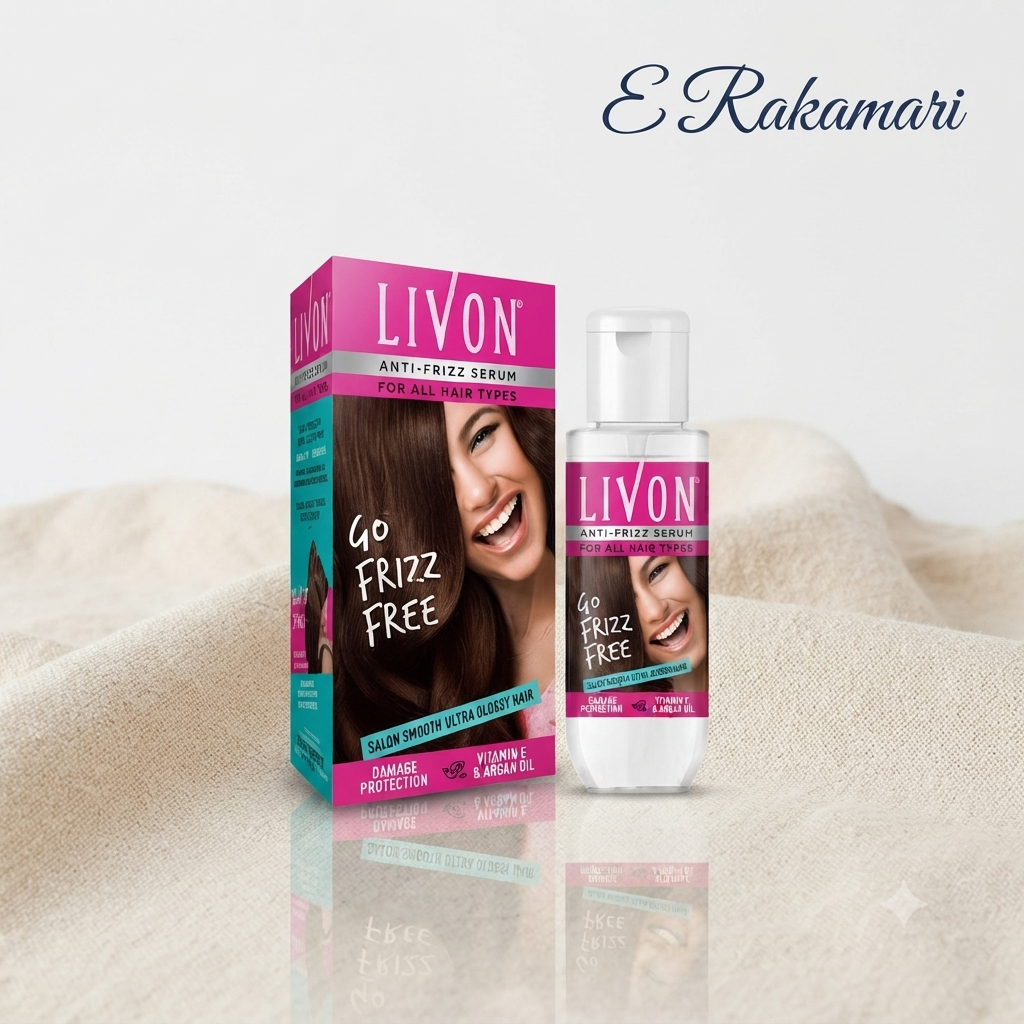 Livon Go Frizz Free Anti Frizz Serum 20ml