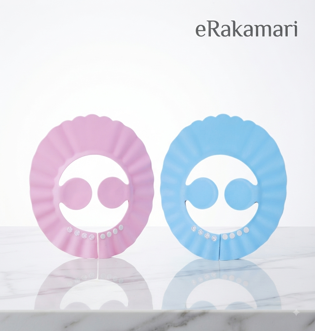 adjustable baby shower/shampoo cap
