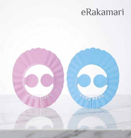 adjustable baby shower/shampoo cap